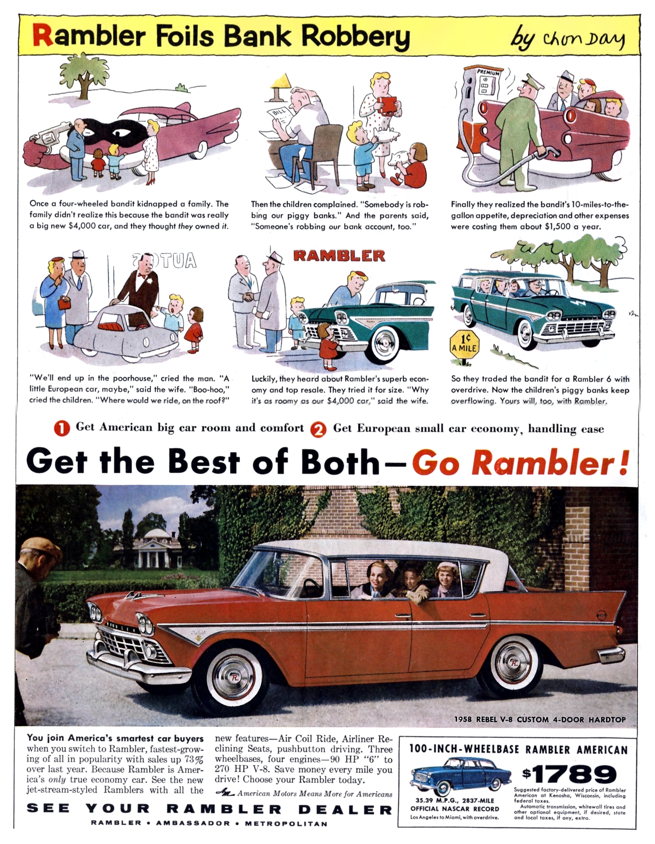 1958 AMC Auto Advertising